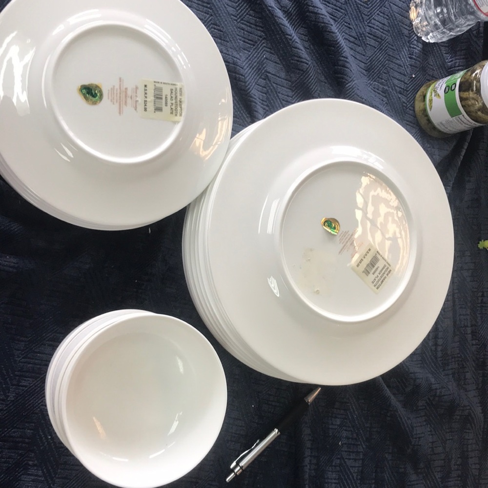 Waterford houndstooth fine bone China